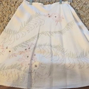 Anne Carson Linen skirt